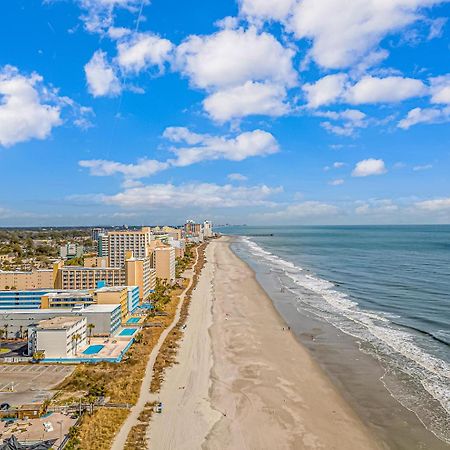 Ocean Front Studio With Panoramic Views! Palace Resort 1001 Myrtle Beach Exterior photo