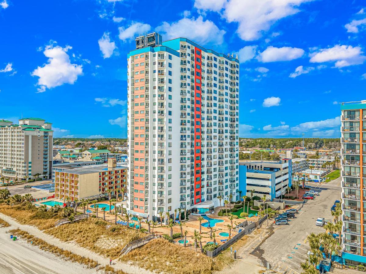Ocean Front Studio With Panoramic Views! Palace Resort 1001 Myrtle Beach Exterior photo