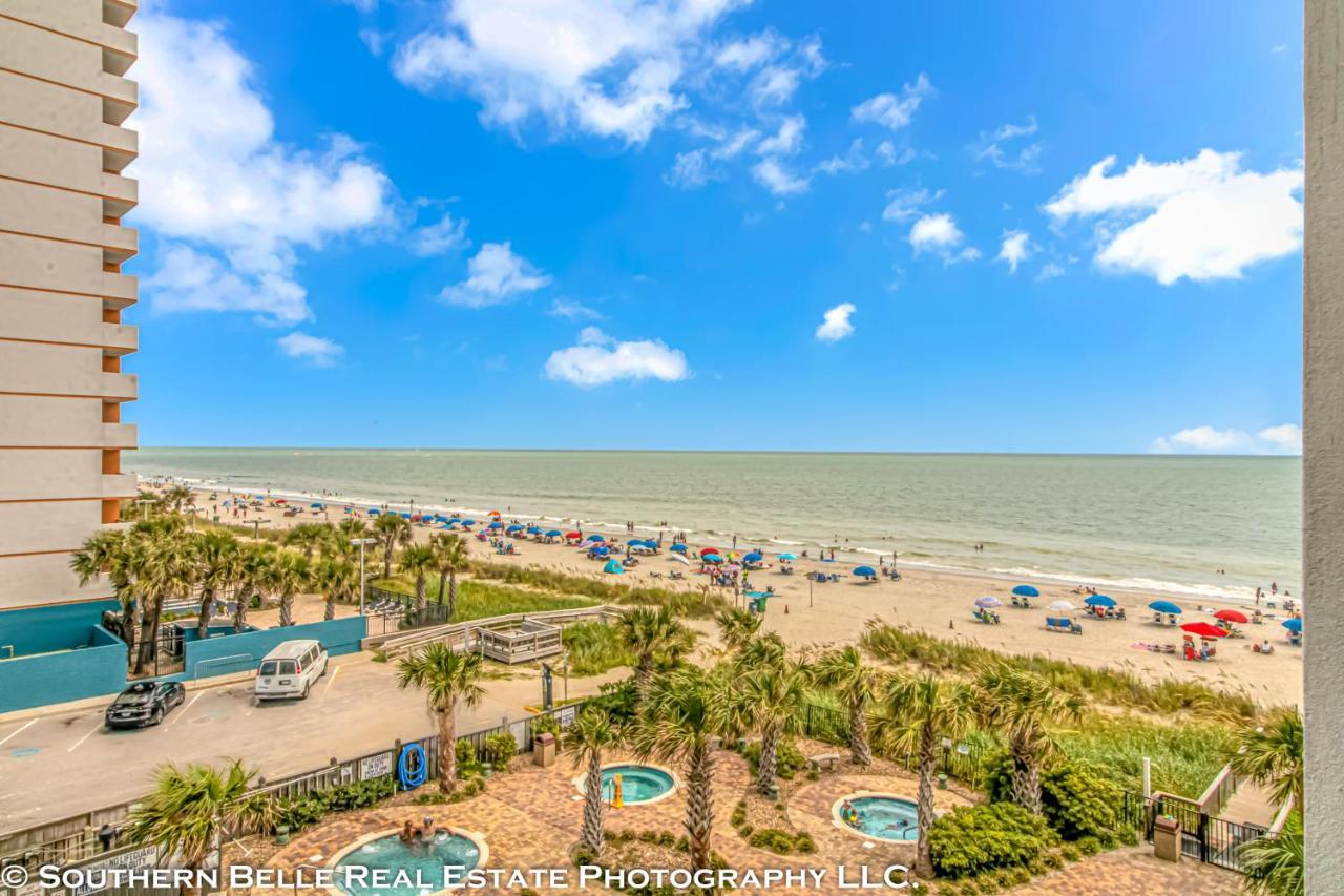 Ocean Front Studio With Panoramic Views! Palace Resort 1001 Myrtle Beach Exterior photo