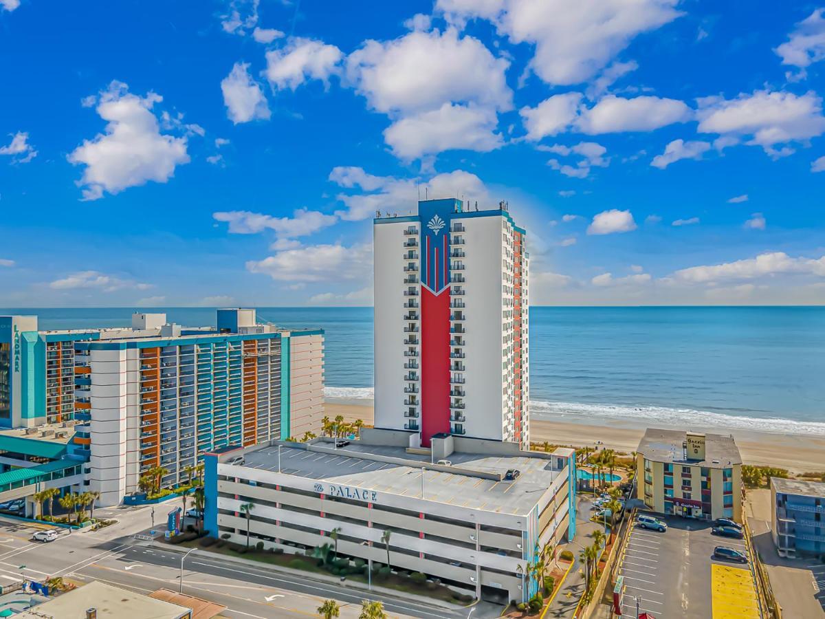Ocean Front Studio With Panoramic Views! Palace Resort 1001 Myrtle Beach Exterior photo