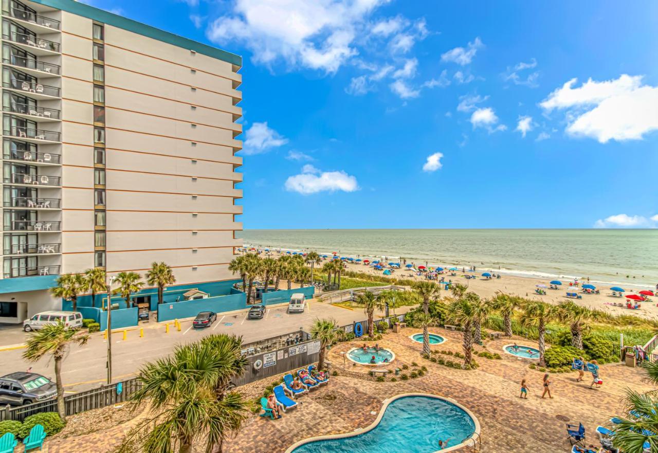 Ocean Front Studio With Panoramic Views! Palace Resort 1001 Myrtle Beach Exterior photo