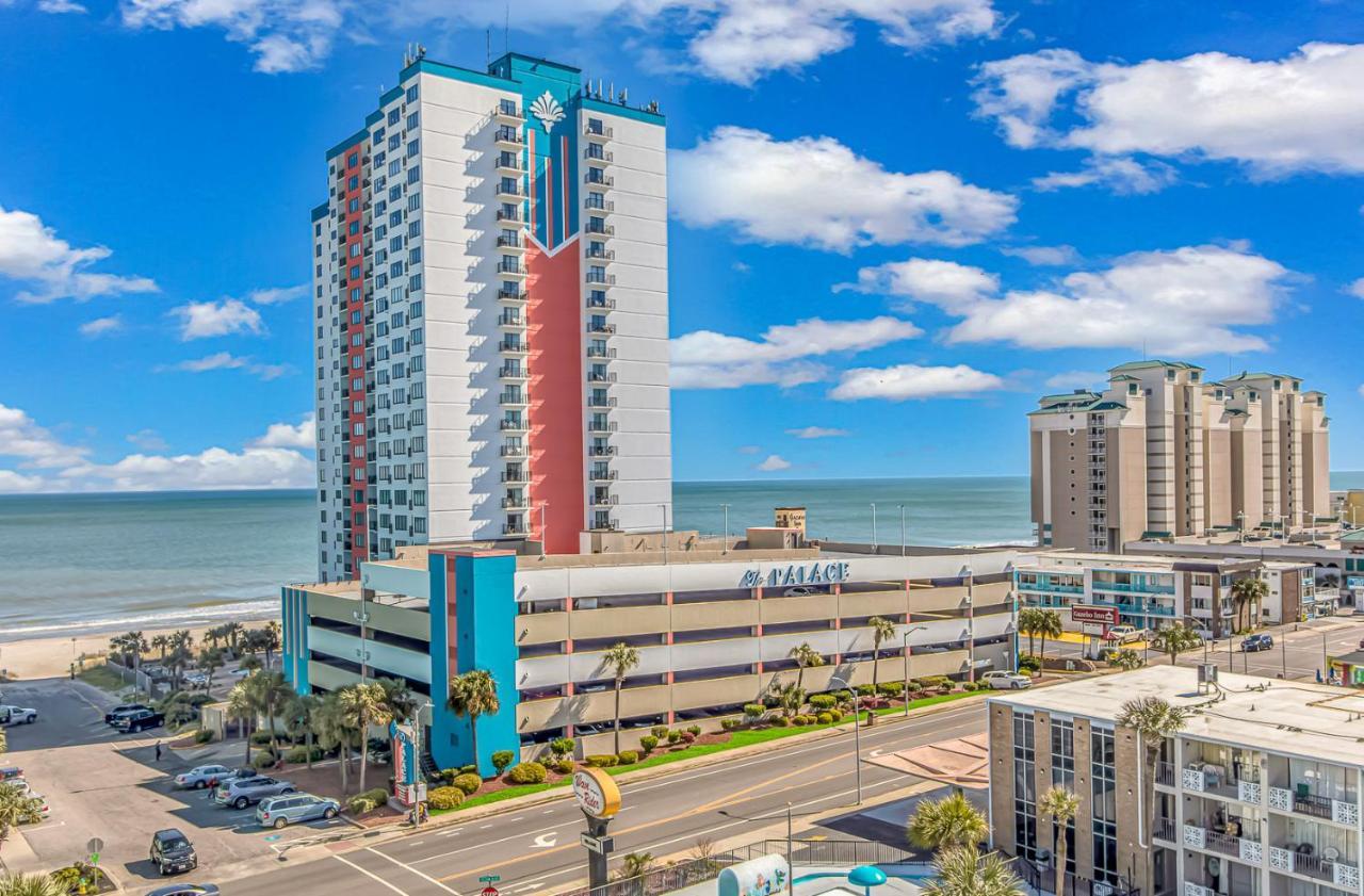 Ocean Front Studio With Panoramic Views! Palace Resort 1001 Myrtle Beach Exterior photo